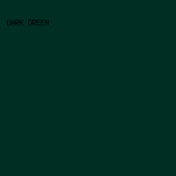 002E23 - Dark Green color image preview