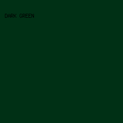 003015 - Dark Green color image preview