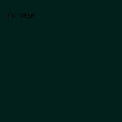 01201c - Dark Green color image preview