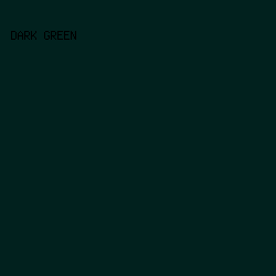 01211e - Dark Green color image preview