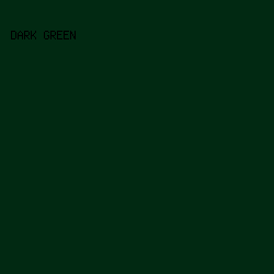 012912 - Dark Green color image preview