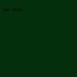 042f0c - Dark Green color image preview