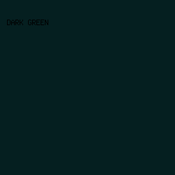 051F20 - Dark Green color image preview
