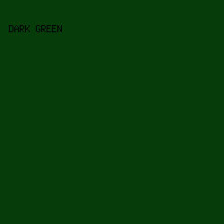 063C0A - Dark Green color image preview