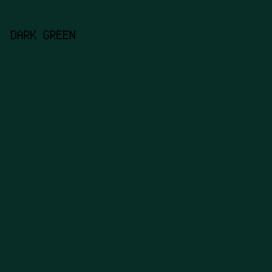 082D26 - Dark Green color image preview