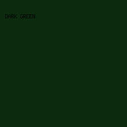 0D2B0F - Dark Green color image preview