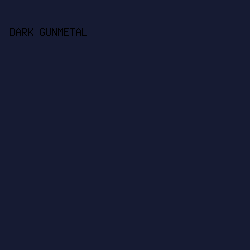 161B33 - Dark Gunmetal color image preview