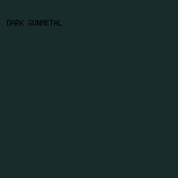182C2B - Dark Gunmetal color image preview