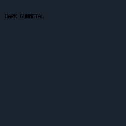1A232E - Dark Gunmetal color image preview