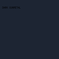 1D2533 - Dark Gunmetal color image preview