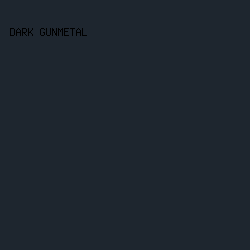 1e262f - Dark Gunmetal color image preview