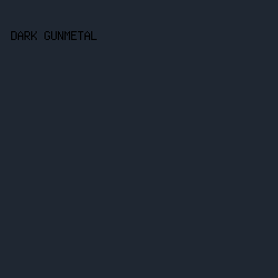 1f2732 - Dark Gunmetal color image preview