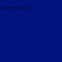00137c - Dark Imperial Blue color image preview