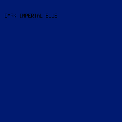 001a71 - Dark Imperial Blue color image preview