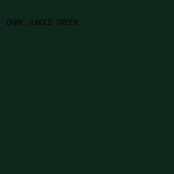 0d271c - Dark Jungle Green color image preview