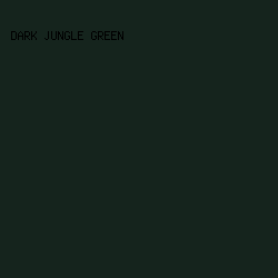 15241D - Dark Jungle Green color image preview