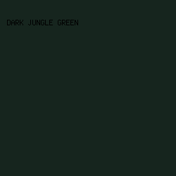 16251e - Dark Jungle Green color image preview