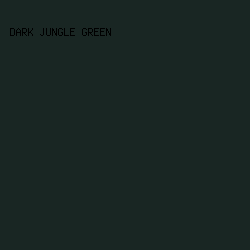 192623 - Dark Jungle Green color image preview
