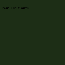 1D2E16 - Dark Jungle Green color image preview
