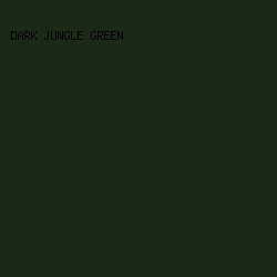 1b2a17 - Dark Jungle Green color image preview