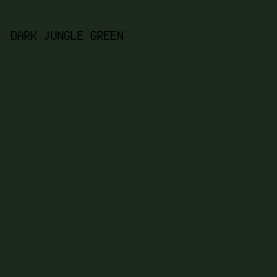 1d291c - Dark Jungle Green color image preview