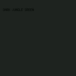1e2320 - Dark Jungle Green color image preview