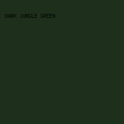 1e301c - Dark Jungle Green color image preview