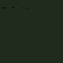 202b1d - Dark Jungle Green color image preview