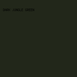 22271A - Dark Jungle Green color image preview