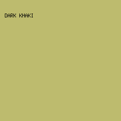 bdbb6e - Dark Khaki color image preview