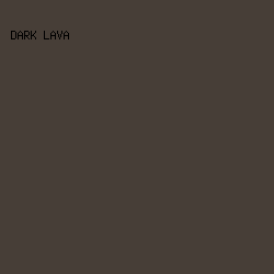 473E37 - Dark Lava color image preview