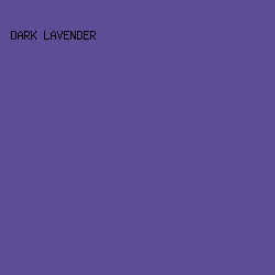 5E4D96 - Dark Lavender color image preview