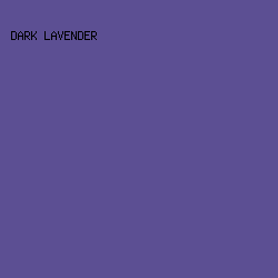 5c4f93 - Dark Lavender color image preview