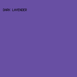 684fa3 - Dark Lavender color image preview