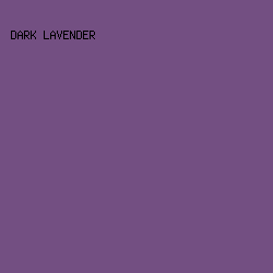 734F82 - Dark Lavender color image preview