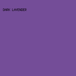 744d98 - Dark Lavender color image preview