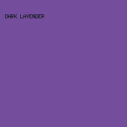 754D9D - Dark Lavender color image preview