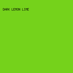 75D21B - Dark Lemon Lime color image preview