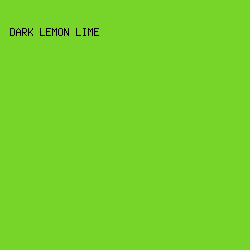 77D52A - Dark Lemon Lime color image preview