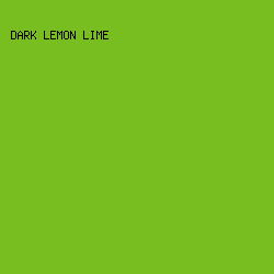 78BE21 - Dark Lemon Lime color image preview