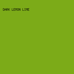 7CAB18 - Dark Lemon Lime color image preview