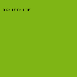 7FB515 - Dark Lemon Lime color image preview