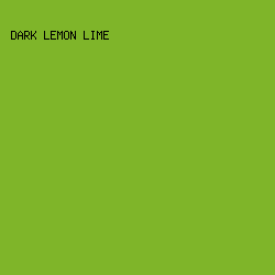 7fb529 - Dark Lemon Lime color image preview