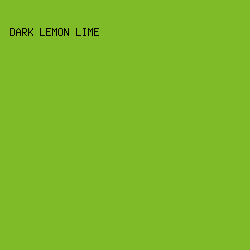 7fbb28 - Dark Lemon Lime color image preview
