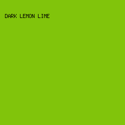 81C40B - Dark Lemon Lime color image preview