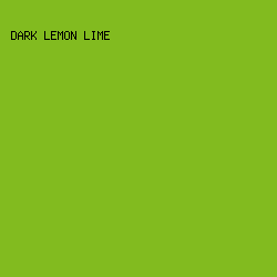 82BB1F - Dark Lemon Lime color image preview