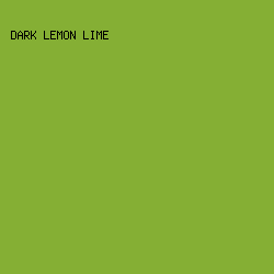 85af34 - Dark Lemon Lime color image preview