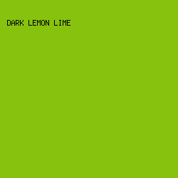87c20f - Dark Lemon Lime color image preview