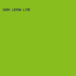 88BE1D - Dark Lemon Lime color image preview