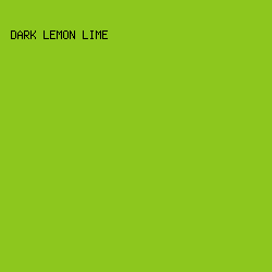 8dc71e - Dark Lemon Lime color image preview